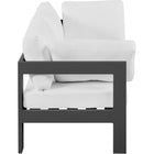 Meridian Furniture Nizuc Outdoor Patio Grey Aluminum Modular Sofa S60A - Outdoor Furniture