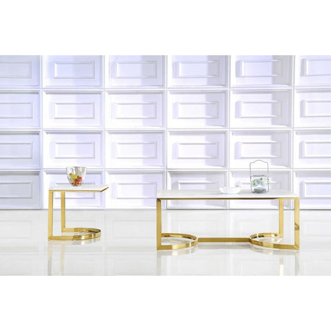 Meridian Furniture London Gold Coffee table - Coffee Tables