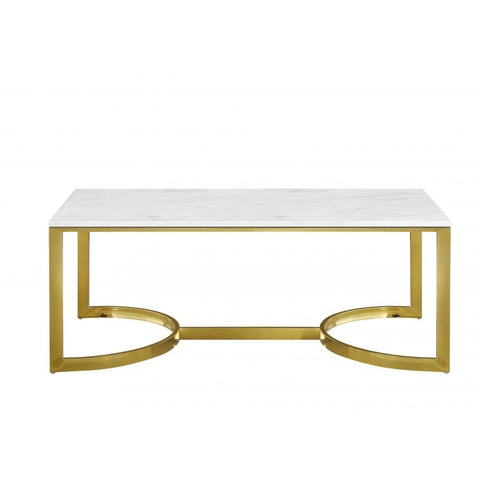 Meridian Furniture London Gold Coffee table - Coffee Tables