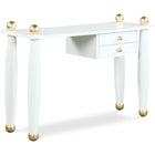 Meridian Furniture Etro Gold Console Table / Desk - Desks