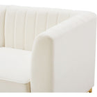 Meridian Furniture Alina Velvet Modular Armless Chair - Sofas