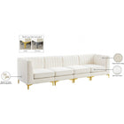 Meridian Furniture Alina Velvet Modular Sofa S119 - Sofas