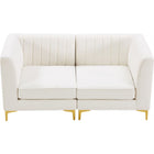 Meridian Furniture Alina Velvet Modular Sofa S67 - Sofas