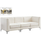 Meridian Furniture Alina Velvet Modular Sofa S93 - Sofas