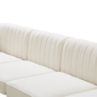 Meridian Furniture Alina Velvet Modular Sectional 4A - Sofas