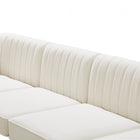 Meridian Furniture Alina Velvet Modular Sectional 5A - Sofas