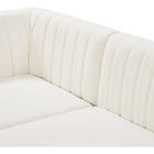 Meridian Furniture Alina Velvet Modular Sectional 6B - Sofas