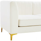 Meridian Furniture Alina Velvet Modular Sectional 8B - Sofas
