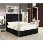 Meridian Furniture Porter Velvet Queen Bed - Bedroom Beds