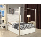 Meridian Furniture Porter Velvet King Bed - Bedroom Beds