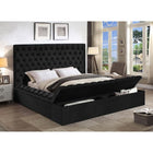 Meridian Furniture Bliss Velvet Queen Bed - Bedroom Beds