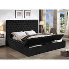 Meridian Furniture Bliss Velvet King Bed - Bedroom Beds