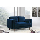 Meridian Furniture Emily Velvet Loveseat - Loveseats