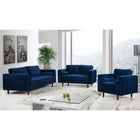 Meridian Furniture Emily Velvet Loveseat - Loveseats