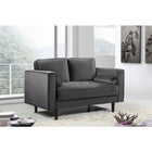 Meridian Furniture Emily Velvet Loveseat - Loveseats