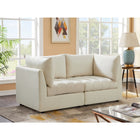 Meridian Furniture Jacob Velvet Modular Sofa S66 - Sofas