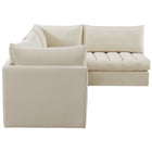 Meridian Furniture Jacob Velvet Modular Sectional 4A - Sofas