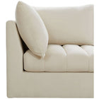 Meridian Furniture Jacob Velvet Modular Sofa S66 - Sofas