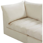 Meridian Furniture Jacob Velvet Modular Sofa S66 - Sofas