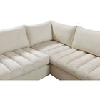 Meridian Furniture Jacob Velvet Modular Sectional 8A - Sofas