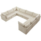 Meridian Furniture Jacob Velvet Modular Sectional - Sofas