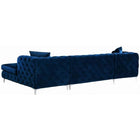 Meridian Furniture Gail Velvet 3pc. Sectional Sofa - Sofas