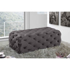 Meridian Furniture Casey Velvet Ottoman / Bench - Benches