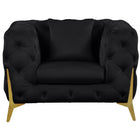 Meridian Furniture Kingdom Velvet Chair - Chairs