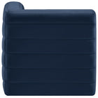 Meridian Furniture Quincy Velvet Modular Cloud-Like Comfort Corner Chair - Chairs