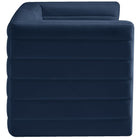 Meridian Furniture Quincy Velvet Modular Cloud-Like Comfort Sofa S63 - Sofas