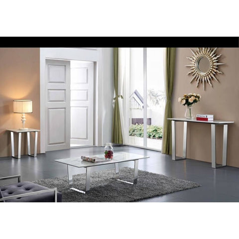 Meridian Furniture Skyler Chrome End Table - Other Tables