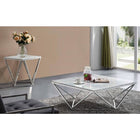 Meridian Furniture Skyler Chrome Coffee table - Coffee Tables