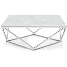 Meridian Furniture Skyler Chrome Coffee table - Coffee Tables