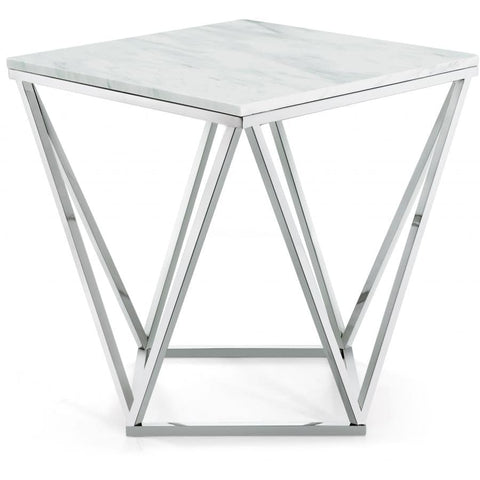 Meridian Furniture Skyler Chrome End Table - Other Tables