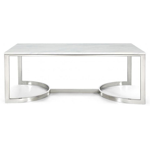 Meridian Furniture Copley Chrome Coffee table - Coffee Tables
