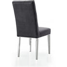 Meridian Furniture Juno Navy Velvet Dining Chair-Set of 2 - Dining Chairs
