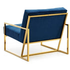 Meridian Furniture Pierre Velvet Accent Chair - Chairs