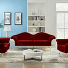 Meridian Furniture Lips Velvet Chair - Chairs