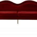 Meridian Furniture Lips Velvet Chair - Chairs