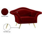 Meridian Furniture Lips Velvet Chair - Chairs