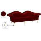 Meridian Furniture Lips Velvet Sofa - Sofas