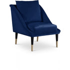 Meridian Furniture Elegante Velvet Chair - Navy - Chairs