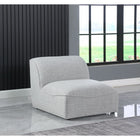 Meridian Furniture Miramar Modular Armless Chair - Chairs