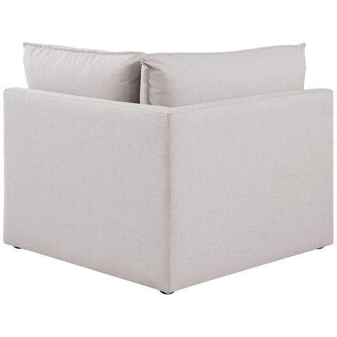 Meridian Furniture Mackenzie Modular Corner Chair - Beige - Chairs
