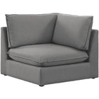 Meridian Furniture Mackenzie Modular Corner Chair - Grey - Chairs