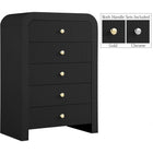 Meridian Furniture Artisto Chest - Black - Chest