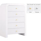 Meridian Furniture Artisto Chest - White - Chest