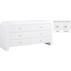 Meridian Furniture Artisto Dresser - White - Drawers & Dressers