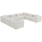 Meridian Furniture Cube Modular Sectional 8A - Cream - Sofas