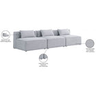 Meridian Furniture Cube Modular Sofa S108A - Sofas
